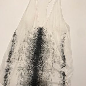 Haute Hippie (Nordstrom) white racerback tank